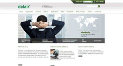 Desktop Screenshot of delairindia.com